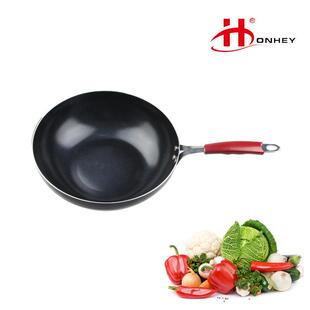 直销陶晶不粘炒锅加厚铝合金32cm34cm组合盖锅无烟锅