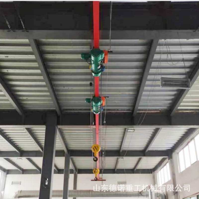 工业车间悬挂式环形轨道单轨吊0.5吨1吨小型电动工字钢 单轨吊