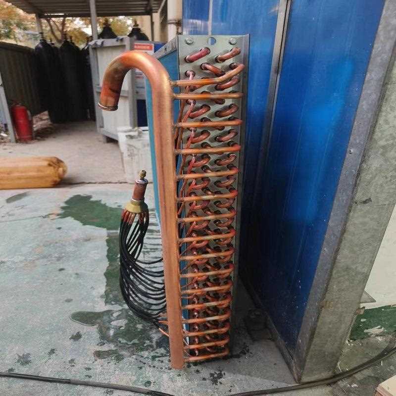 新款直销冷水机翅片式铜管冷凝器铝箔铜箔冰箱冷柜蒸发器