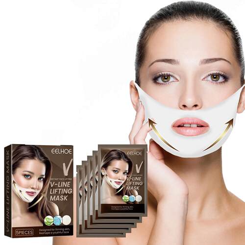 EELHOE V-Line Facial Mask, Ear-Hook Type Facial Mask for Hyd