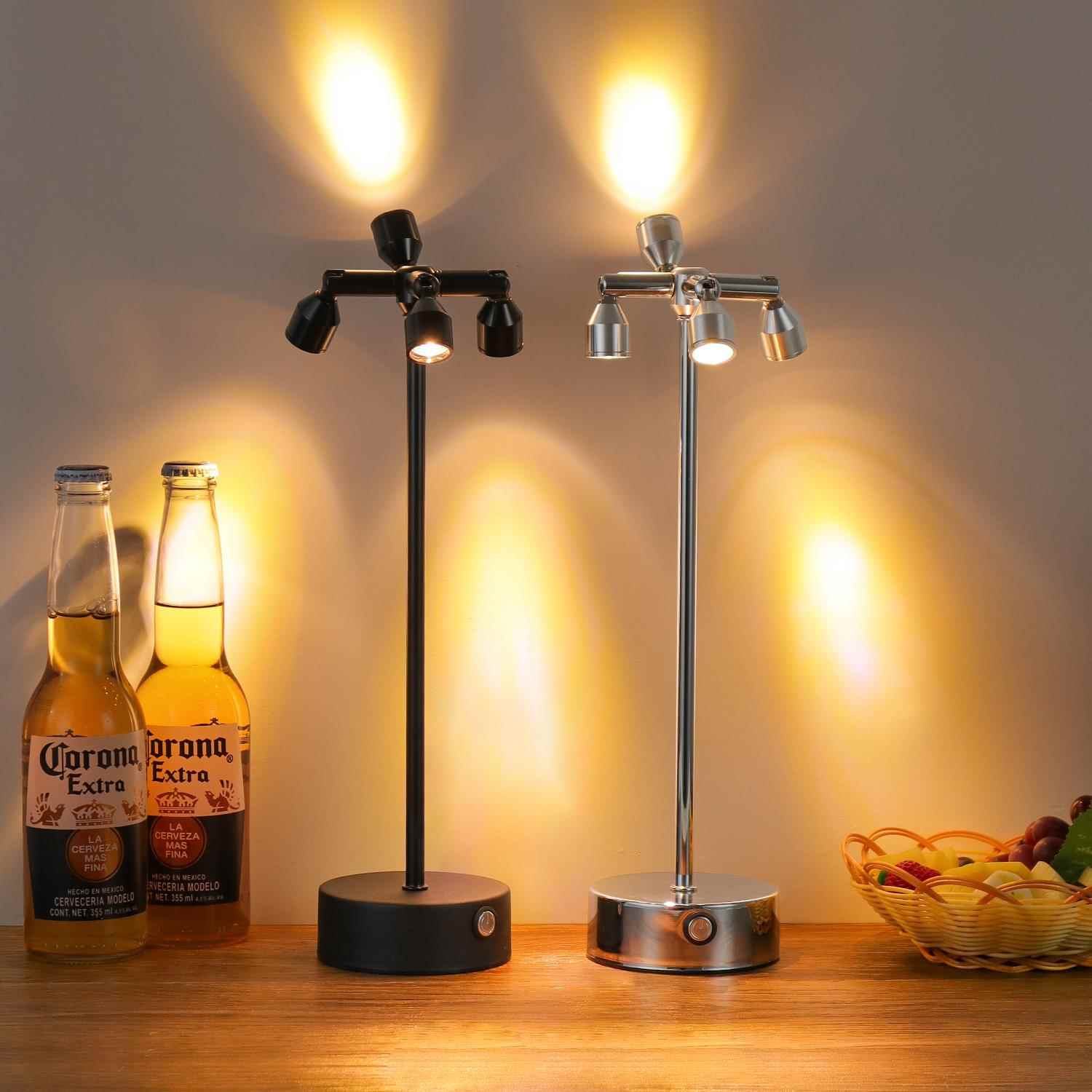 酒吧台灯户外餐厅氛围灯小夜灯清吧夜市射灯个性桌面灯小夜灯