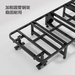 午休床四多功能办VNX单公室硬板床人床便携折叠折家用躺椅护床陪