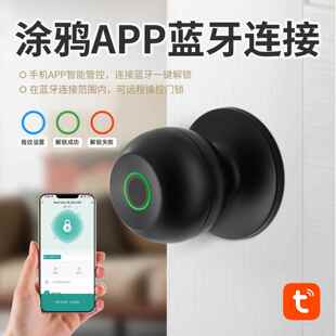 厂家直销家通用锁型球形锁木门入户门卧室C 02指纹门房门用能电智