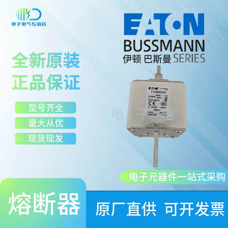170M8556 170M8557伊顿 巴斯曼 Bussmann快速熔断器保险丝原装