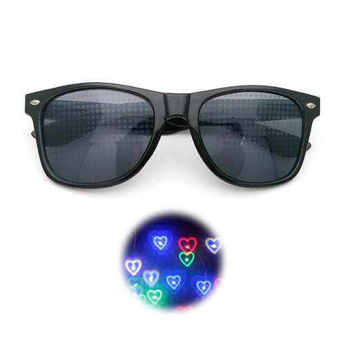 Optical Mirror Ball Light Show Sunglasses