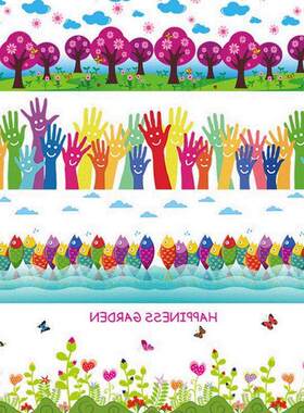 Art art classroom, wall decoration, wall stickers, children