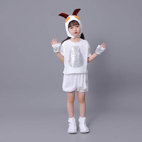 大灰狼儿童动物小羊儿童演出服