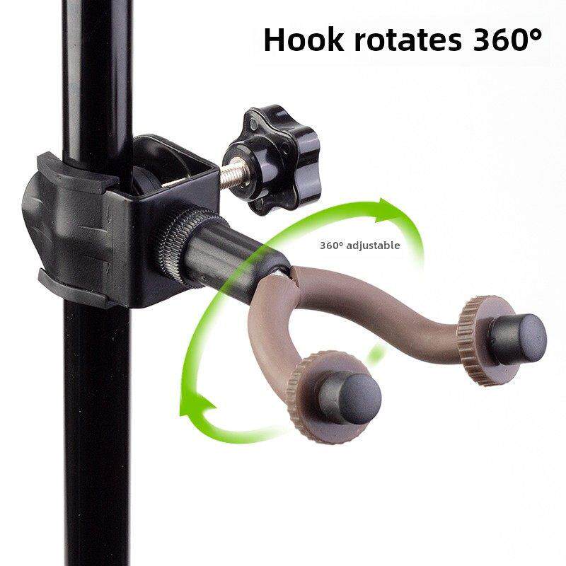 三脚架谱架专用小提琴二胡吊架葫芦丝挂钩支架放置架夹式吉他挂架