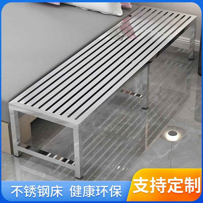 不锈钢拼接儿童床加长扩宽延边儿童边床可定制拆装加高护栏床