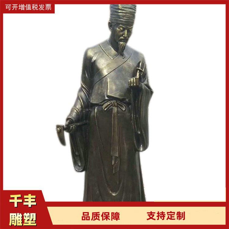 古代十大名医半身铜像孙思邈李时珍华佗扁鹊张仲景铜雕塑摆件