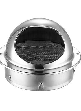 5mm-0400mm特大加厚不钢风帽透气帽外墙新2风锈口防雨百叶出风口