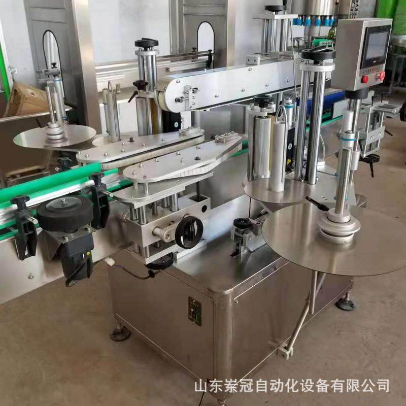 全自动圆瓶贴标机果汁饮料圆瓶贴标机罐头洗衣液贴标机厂家供应
