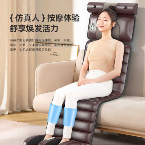 源头工厂家用智能气囊按摩床垫颈肩揉捏电动多功能按摩热敷定时