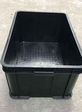 厂家TMB直销料防静电塑胶黑色塑周箱电子元件物流箱转堆叠箱可印