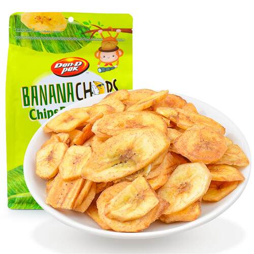 越南DAN·D·PAK香蕉片500g脱水香蕉果干休闲办公室零食果脯