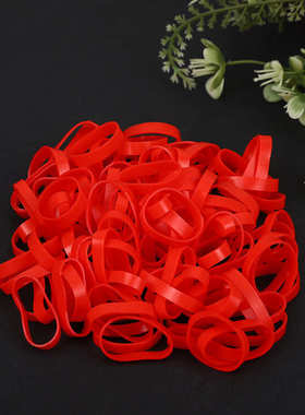 TPU红色加宽橡皮筋橡胶圈捆蔬菜专用捆扎绳牛皮筋陕西专用批发