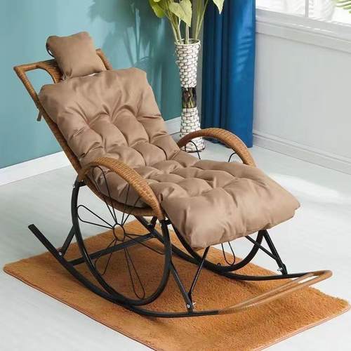 ?冬季摇椅20483椅躺椅人藤椅家用藤编懒人椅阳台闲逍遥子大人休老