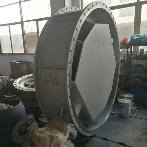 D941W电动大口径通风蝶阀 过水气动涡轮大型法兰蝶阀风机对夹蝶阀