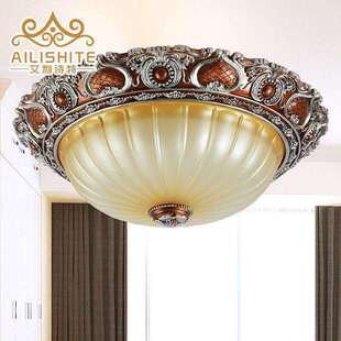 复美古吸顶灯 吸顶灯卧室房间LD8554新阳台过道玄关灯式 款 E美式