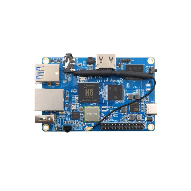 orange pi OrangePi 3 LTS 开发板全志H6芯片 安卓Linux香橙派
