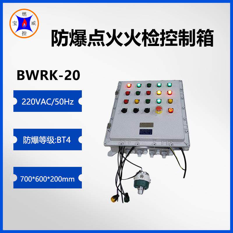 填埋场沼气燃烧火炬自动点火火焰监测系统