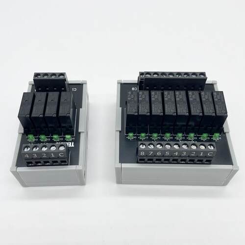 TEmate宝轩 G5NB-1A-E继电器模组24V5A中继信号控制组合板MB608