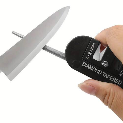 1pc Knife Sharpening Tools, Portable For Outdoor Use, Multif