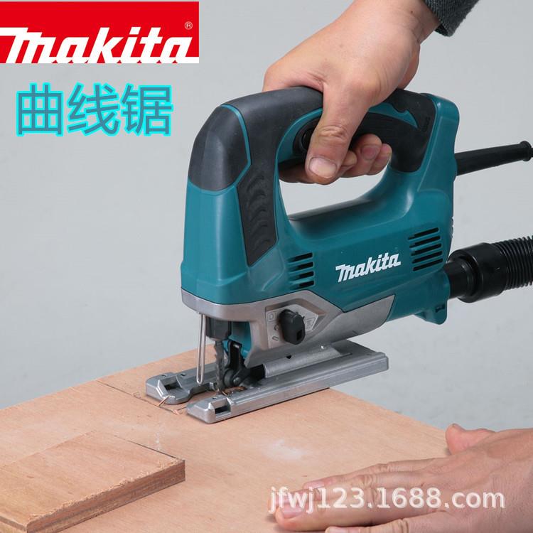牧田曲线锯条电动调速4328木工多功能切割机小型金属家用切割锯线