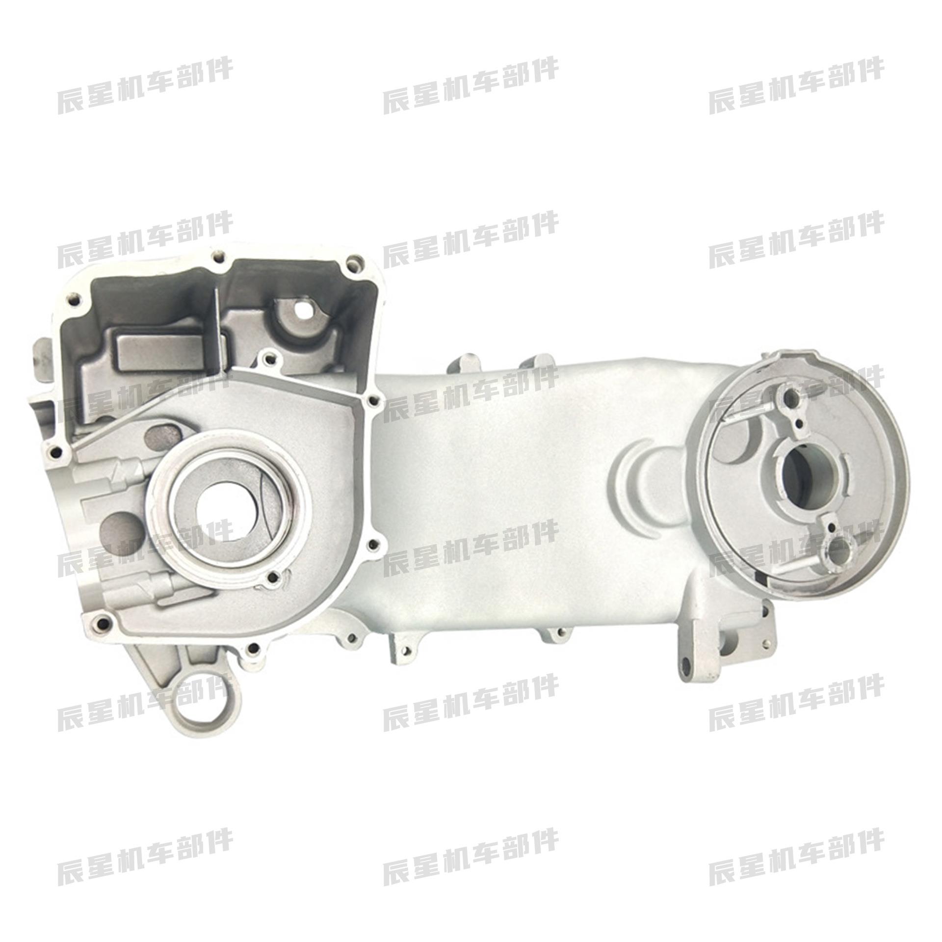 踏板发动机配件 GY6-125cc 左曲轴箱体 左箱体