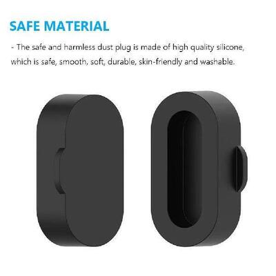 10pcs Universal Dust Cover Silicone Charging Port Cap