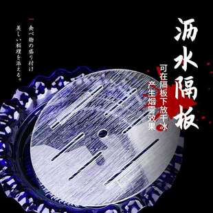 亚克力刺身鱼生冰盘海鲜冰盘三文鱼盘刺身拼盘餐具日韩料理寿司盘