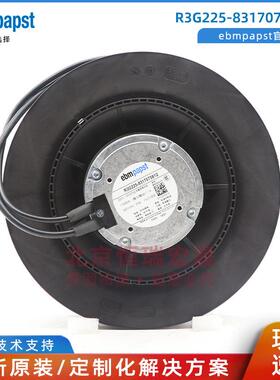 德国ebmpapst R3G225-8317075812 空气净化风机 115W 220V