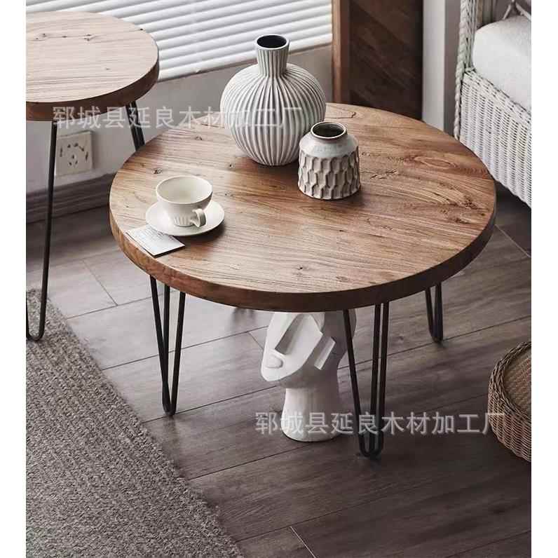 老榆木烘干板材复古桌面茶桌实木板装修家装家具板材榆木板木板