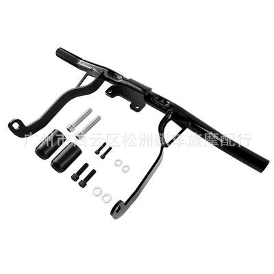 适用哈雷 Touring 大滑翔 路王 前保险杠 一字款保险护杠 14-23