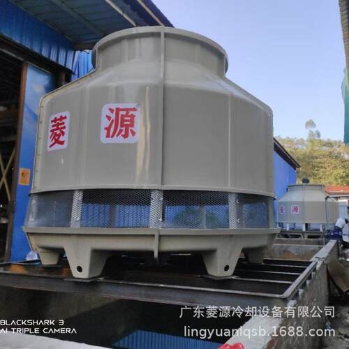 玻璃钢工业形冷却水塔系列大型175T圆形冷却塔制药业循环水