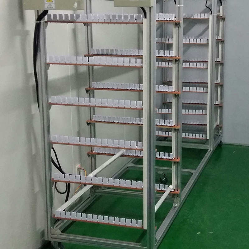 厂家直销LED灯管老化架T8日光灯管老化架移动老化架T8老化架