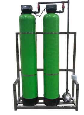1化吨全自动化循水982 一用一备 软水机 空调软水 软环软化水设备
