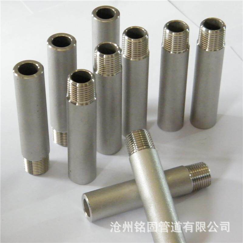 不锈钢单丝 双丝接头 NPT 螺纹 G 螺纹 RC 螺纹等外丝接头