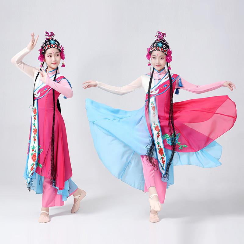 儿童京剧梨花颂赤伶舞蹈服俏花旦演出服小花旦花木兰戏曲六一表演