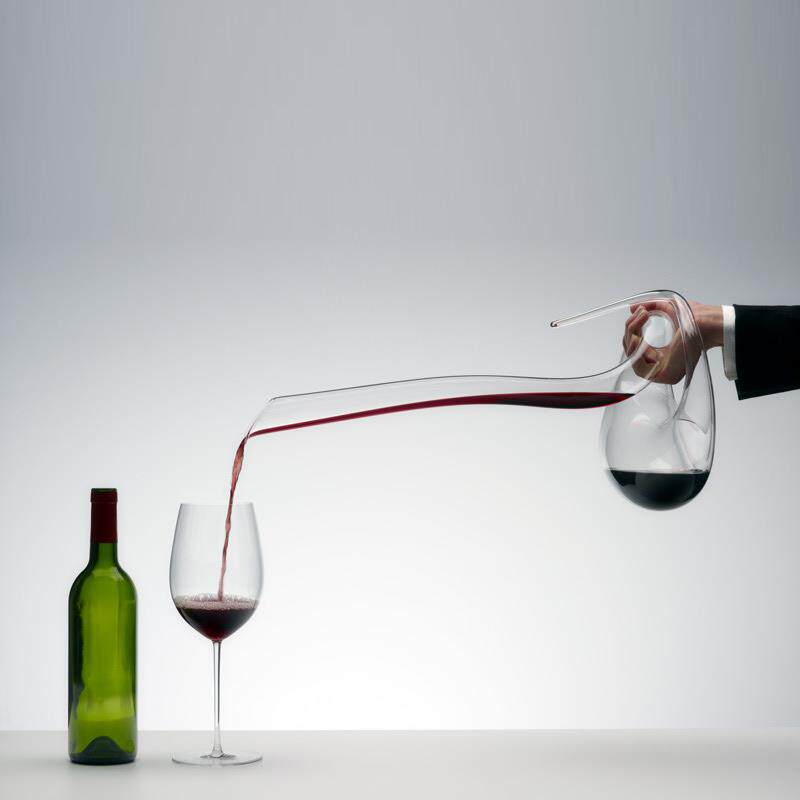 奥地利进口力多riedel EVE DECANTER水晶蛇型手工红酒醒酒盛酒器