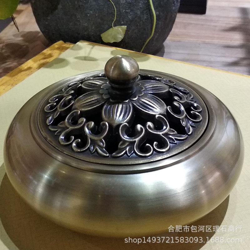 仿古色复古花卉平底炉体量壮阔卢浮宫西方古典家具配饰(现货)
