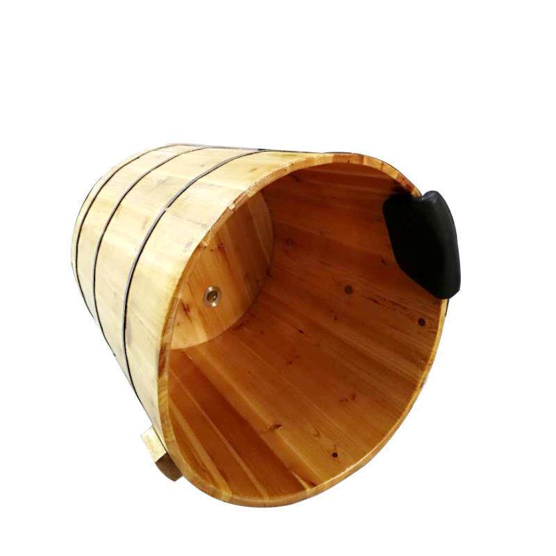 3EW1圆形香杉木泡澡洗澡桶木桶沐浴桶盆木桶成人木质浴缸全身浴桶