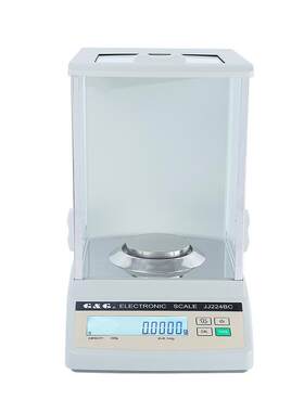 含税电子精密天平常熟双杰JJ124BC万分之一电子分析天平0.0001g