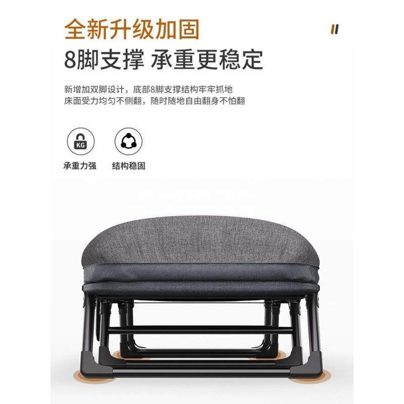 午睡宝午休折叠床单办公室午睡躺椅阳台户外便携简易陪护行军床