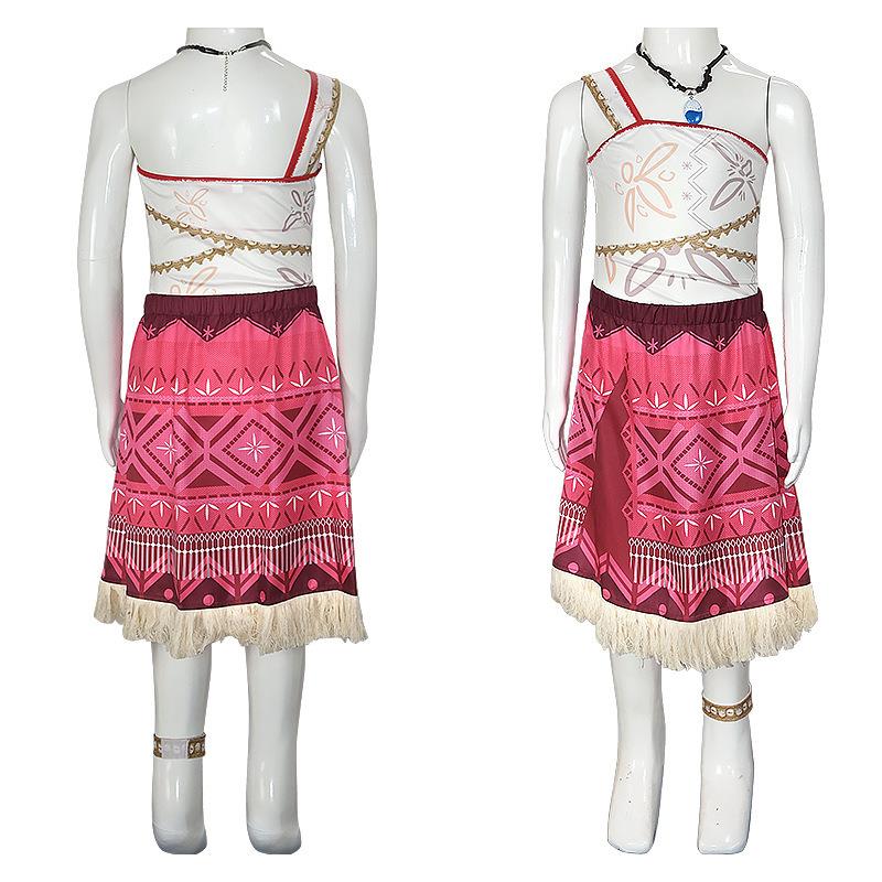 跨境海洋奇缘2 莫亚娜cosplay 电影同款cos服装动漫舞台表演服厂