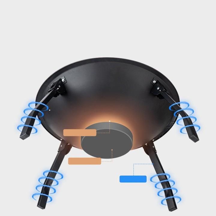 烤火炉火盆烧烤架户外烧烤炉围炉煮茶家用室内器具全套装碳炭炉桌