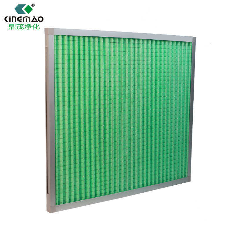 源头工厂 初效空气过滤器G4铝框板式初效过滤器可清洗龙骨过滤网