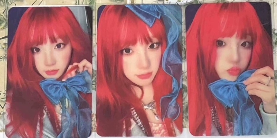 thumbnail for [Free shipping spot] Song Yuqi solo Qi lo el online signing bow knot Qi