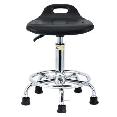 工厂直销无尘车间工作防静电椅子学校升降椅医院防静电PU靠背凳子