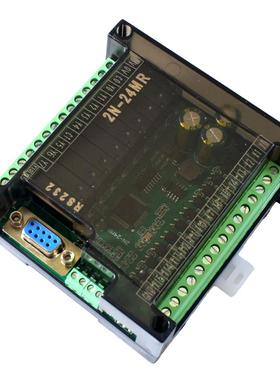 plc控工控板国产器fx2n-10ULL/14/20/24/32/mr制mt串口/可编程简